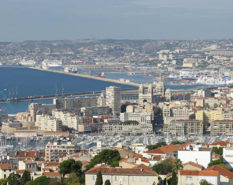 Joliette Docks in Marseille France