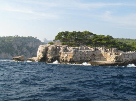 Les Calangues near Marseille France