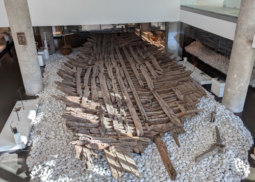 Ancient Roman Ship Wreck, Marseille France